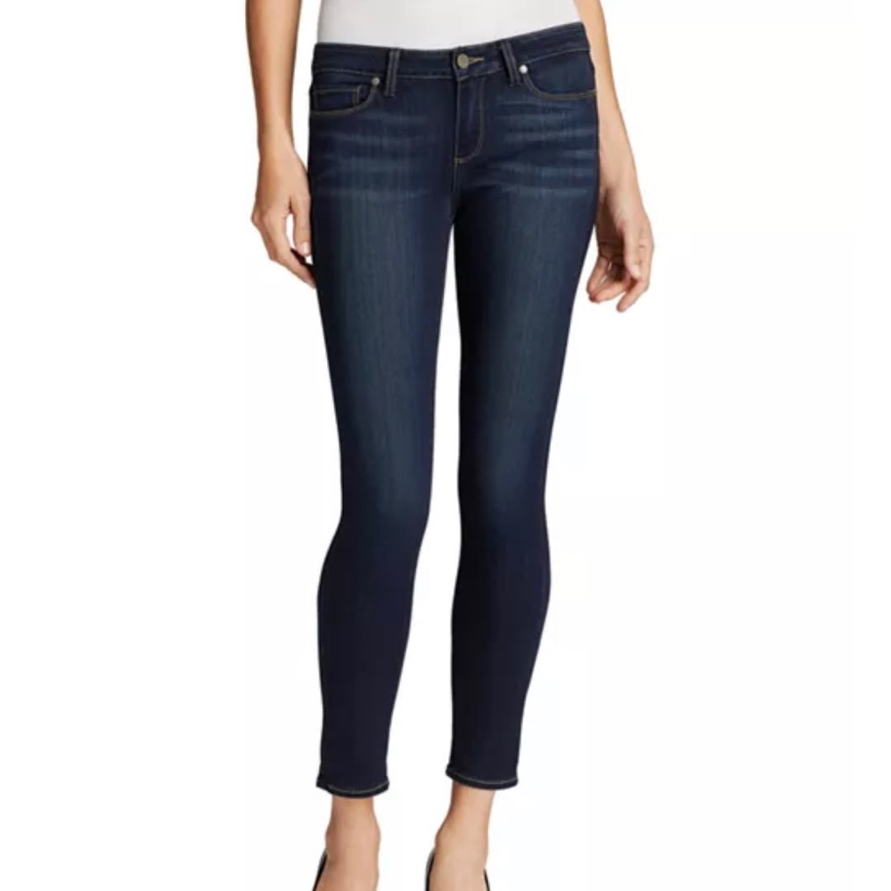 Paige Verdugo Skinny Ankle Jeans Nottingham sz 27